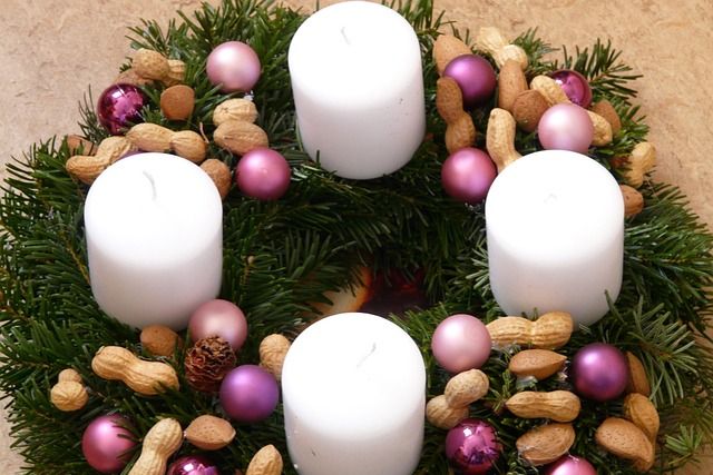 Adventi koszorúk készítése