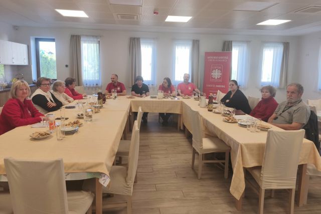 Karitász vezetői ülés volt a plébánián